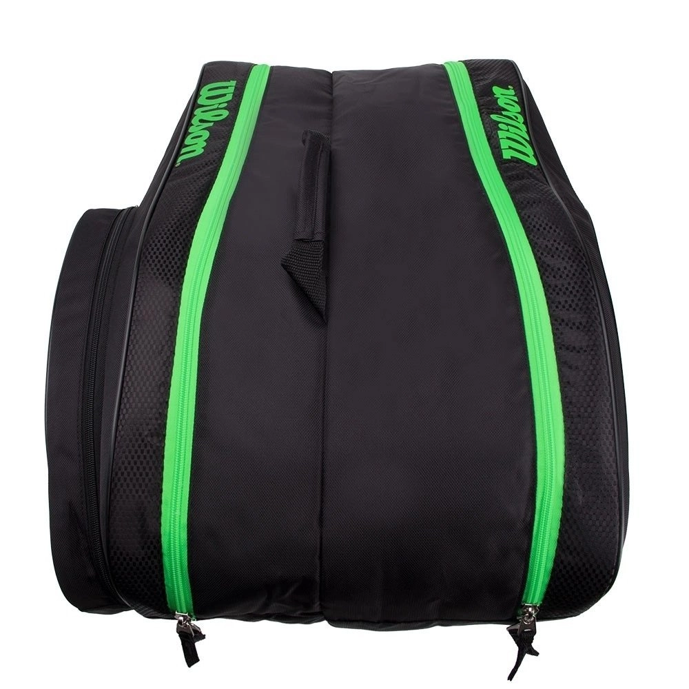 Bolsa Wilson Esp Team - unissex - preto e verde