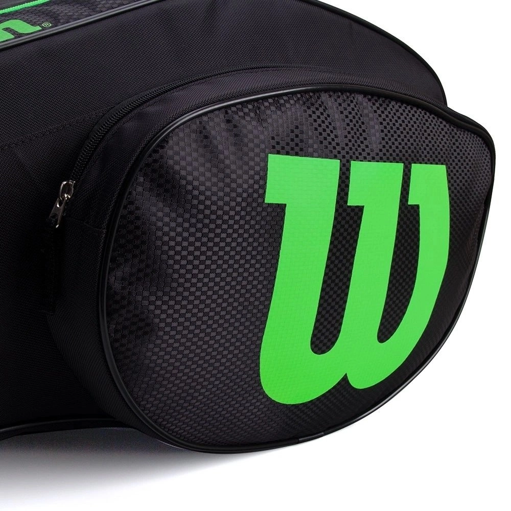 Bolsa Wilson Esp Team - unissex - preto e verde