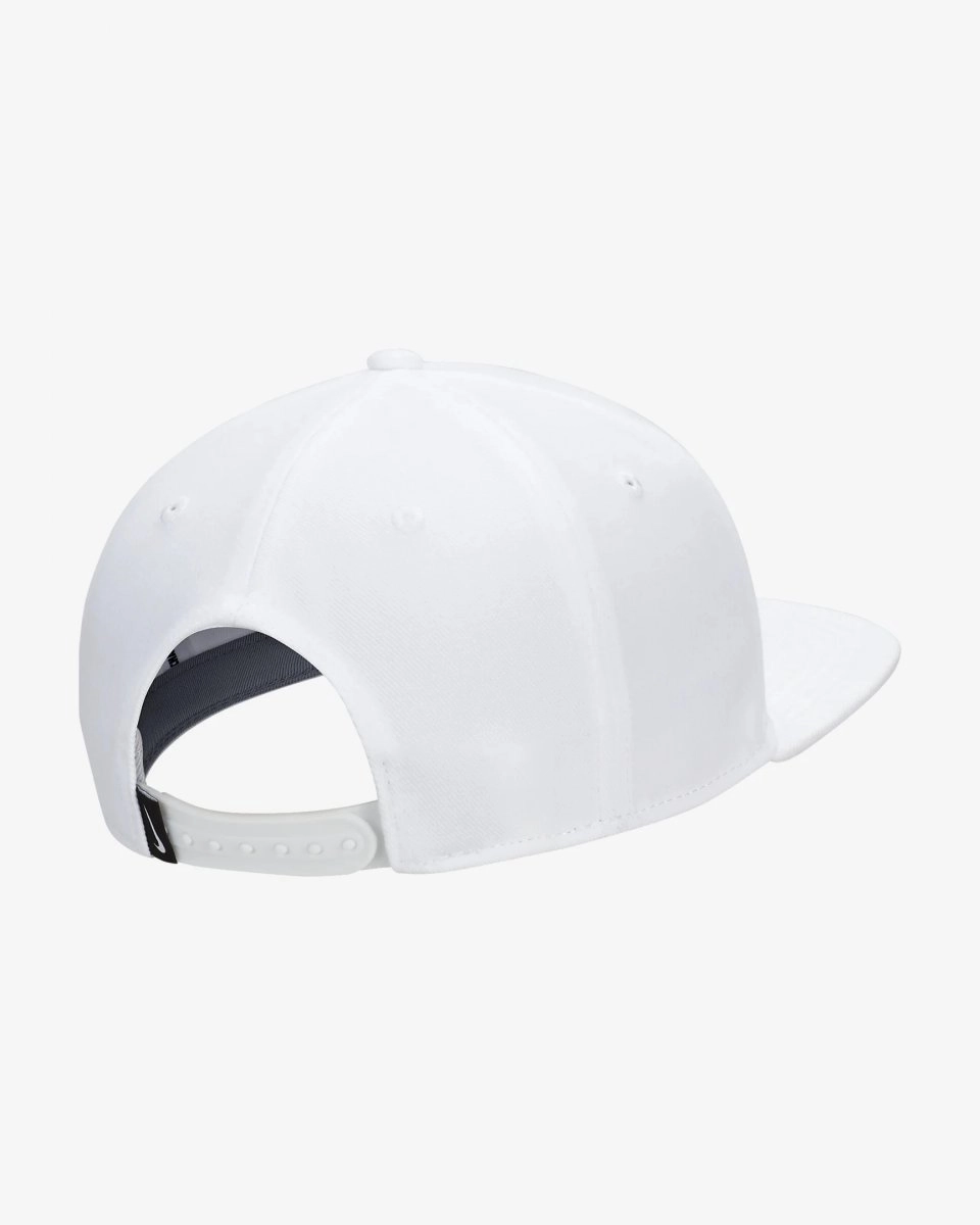 Bone Nike Dri-FIT Pro - unissex - branco e preto