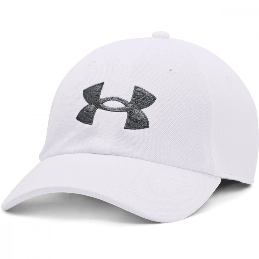 Bone Under Armour Blitzing - unissex - branco e chumbo