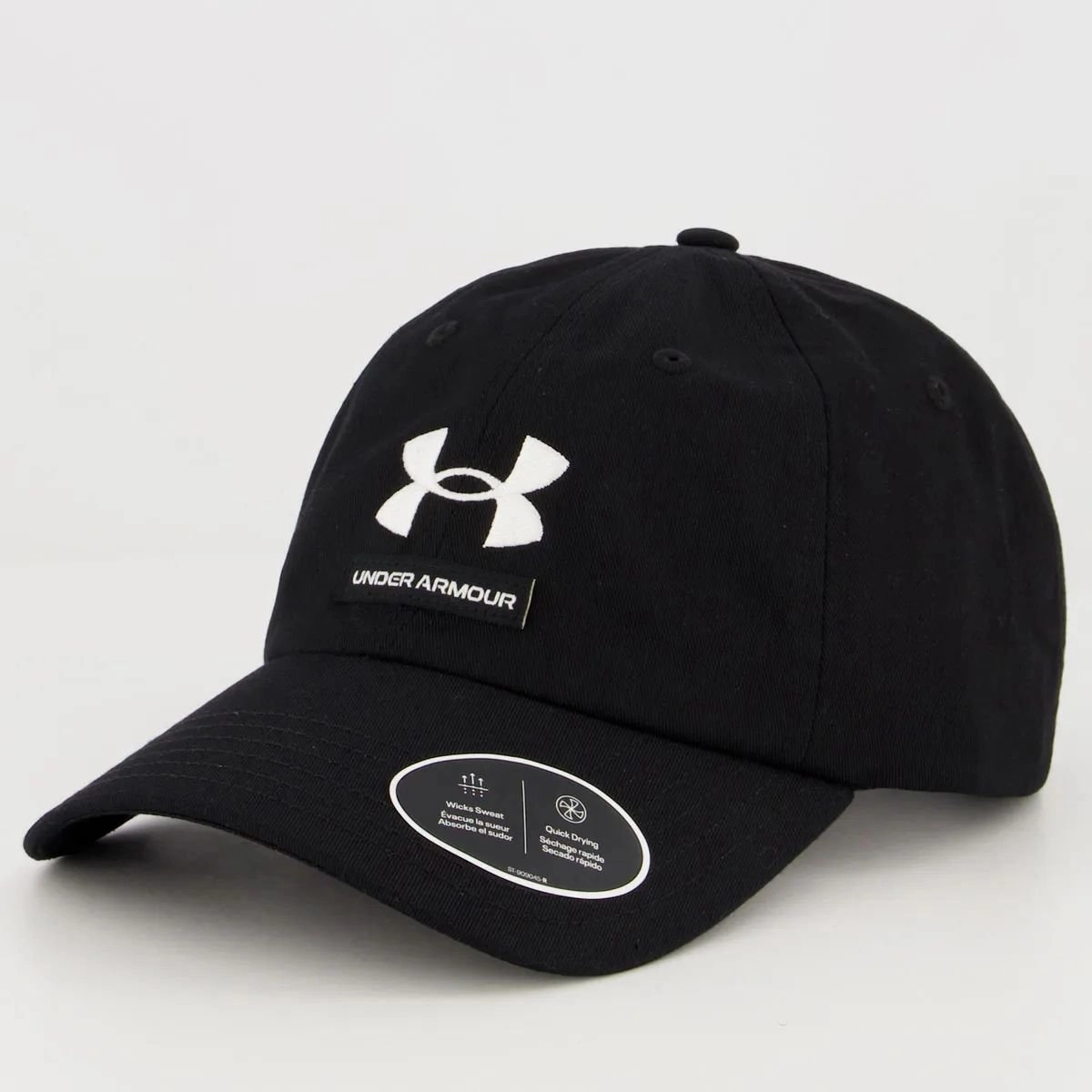 Bone Under Armour Branded Hat - unissex - preto e branco