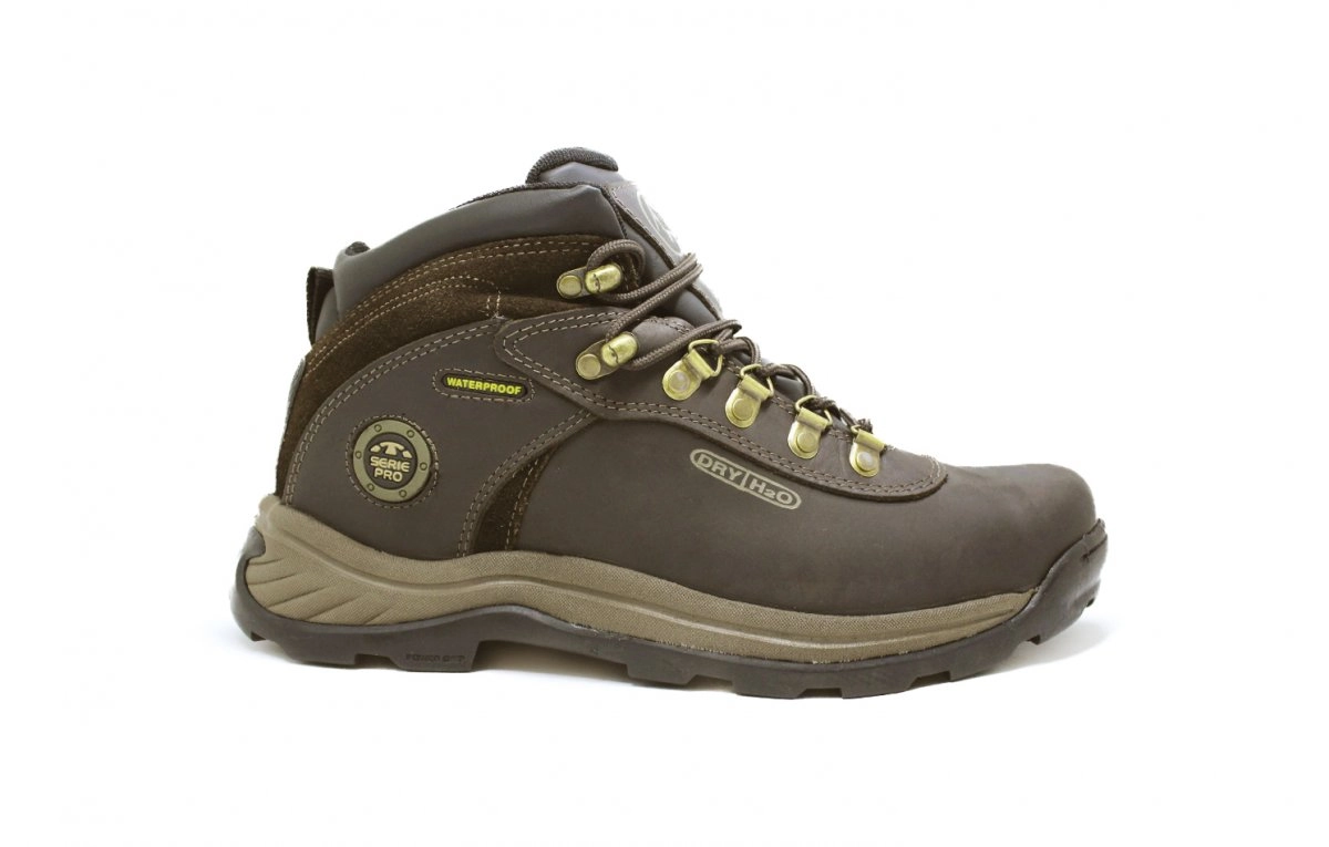 Bota Bull Terrier Freemont Burnet - masculino - marrom e branco