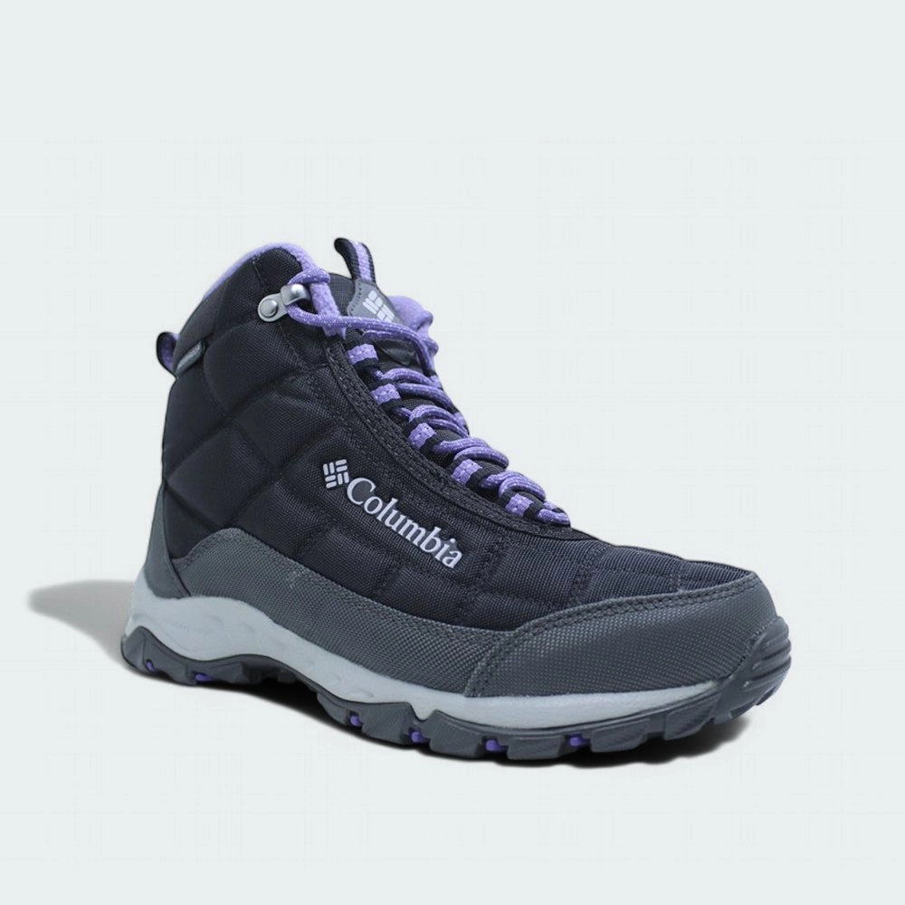 Bota Columbia Firecamp Boot - feminino - preto e roxo