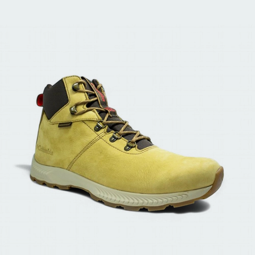 Bota Columbia Landroamer Explorer Nb Wp - masculino - amarelo queimado