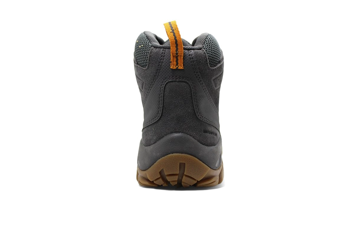 Bota Columbia Newton Ridge Plus II Suede Waterproof - masculino - cinza e marrom