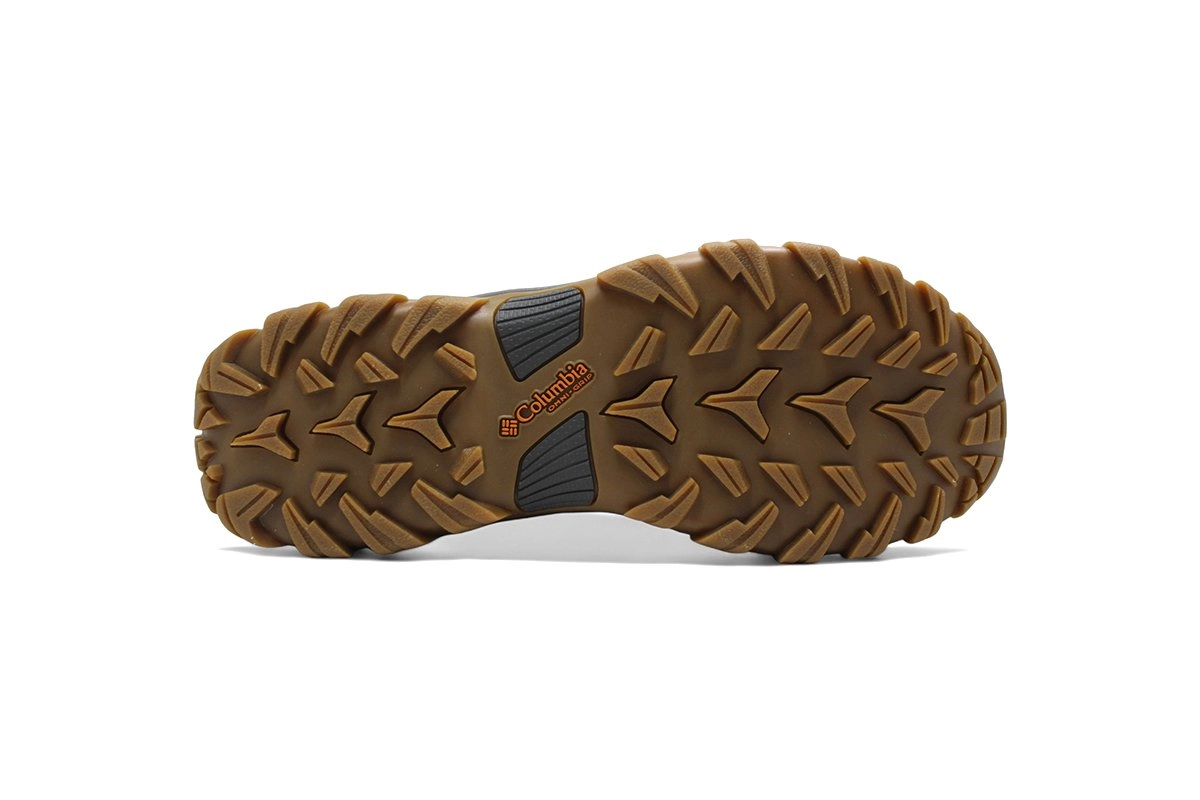 Bota Columbia Newton Ridge Plus II Suede Waterproof - masculino - cinza e marrom