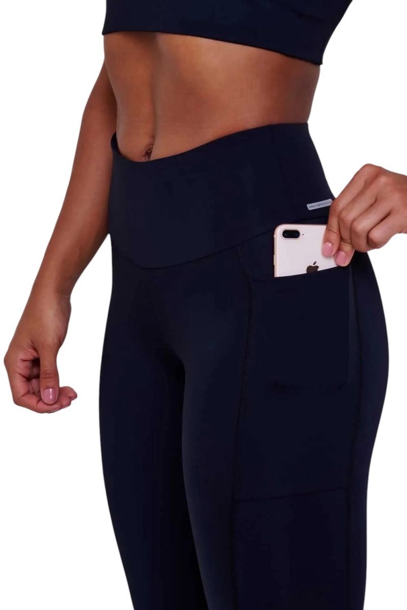 Calca Authen Signature Samba - feminino - preto