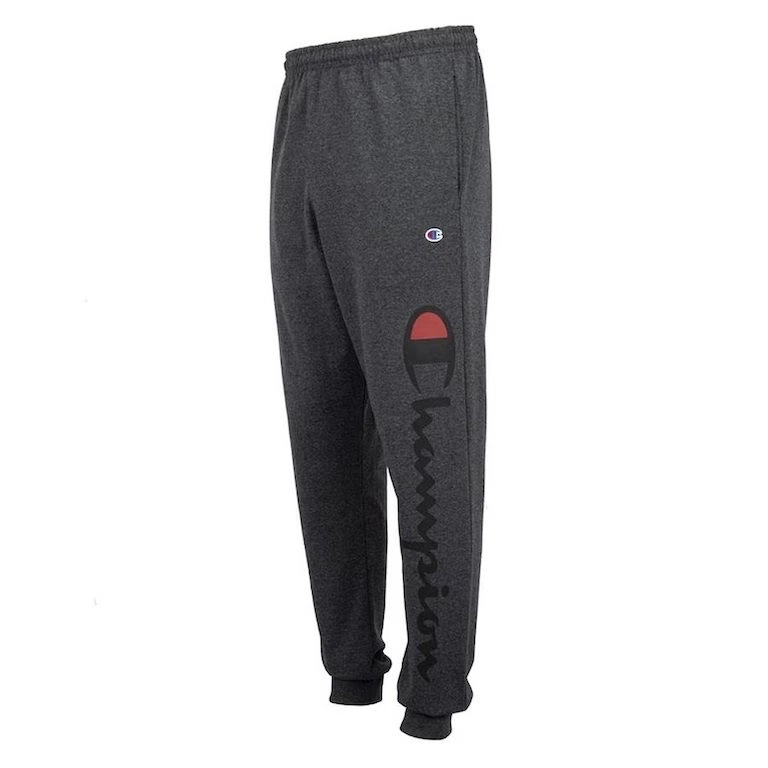 Calca Moletom Champion Jersey Pant Joggers - masculino - cinza escuro