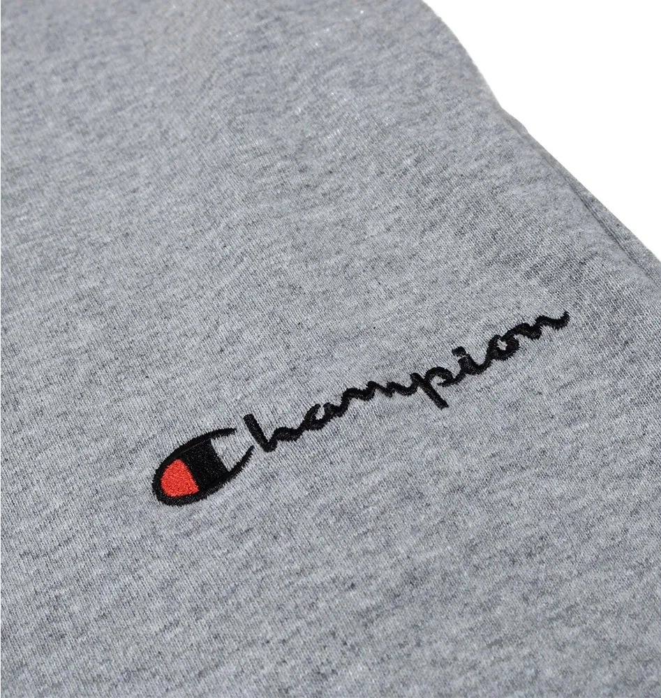 Calca Moletom Champion Jersey Pant Joggers Script Vertical Ink - masculino - cinza