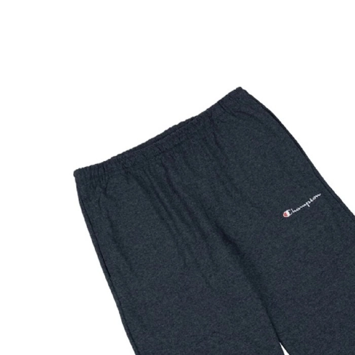 Calca Moletom Champion Jersey Pant Joggers Script Vertical Ink - masculino - cinza escuro