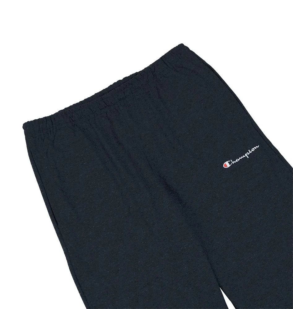 Calca Moletom Champion Jersey Pant Joggers Script Vertical Ink - masculino - preto
