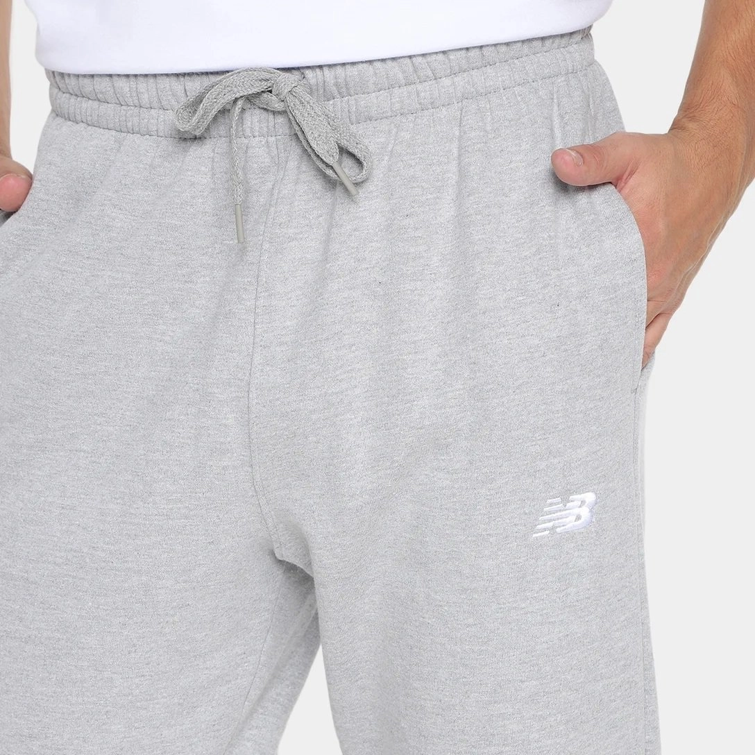 Calca New Balance Essentials - masculino - cinza