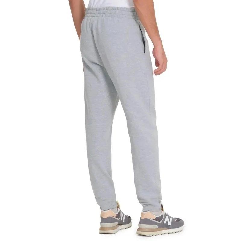 Calca New Balance Essentials Small Logo - masculino - cinza