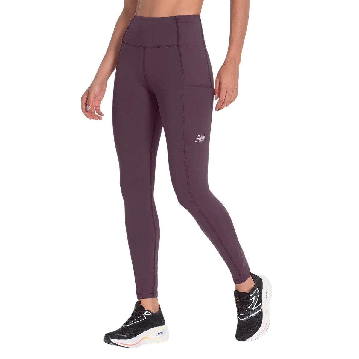 Calca New Balance Sport Essentials - feminino - roxo