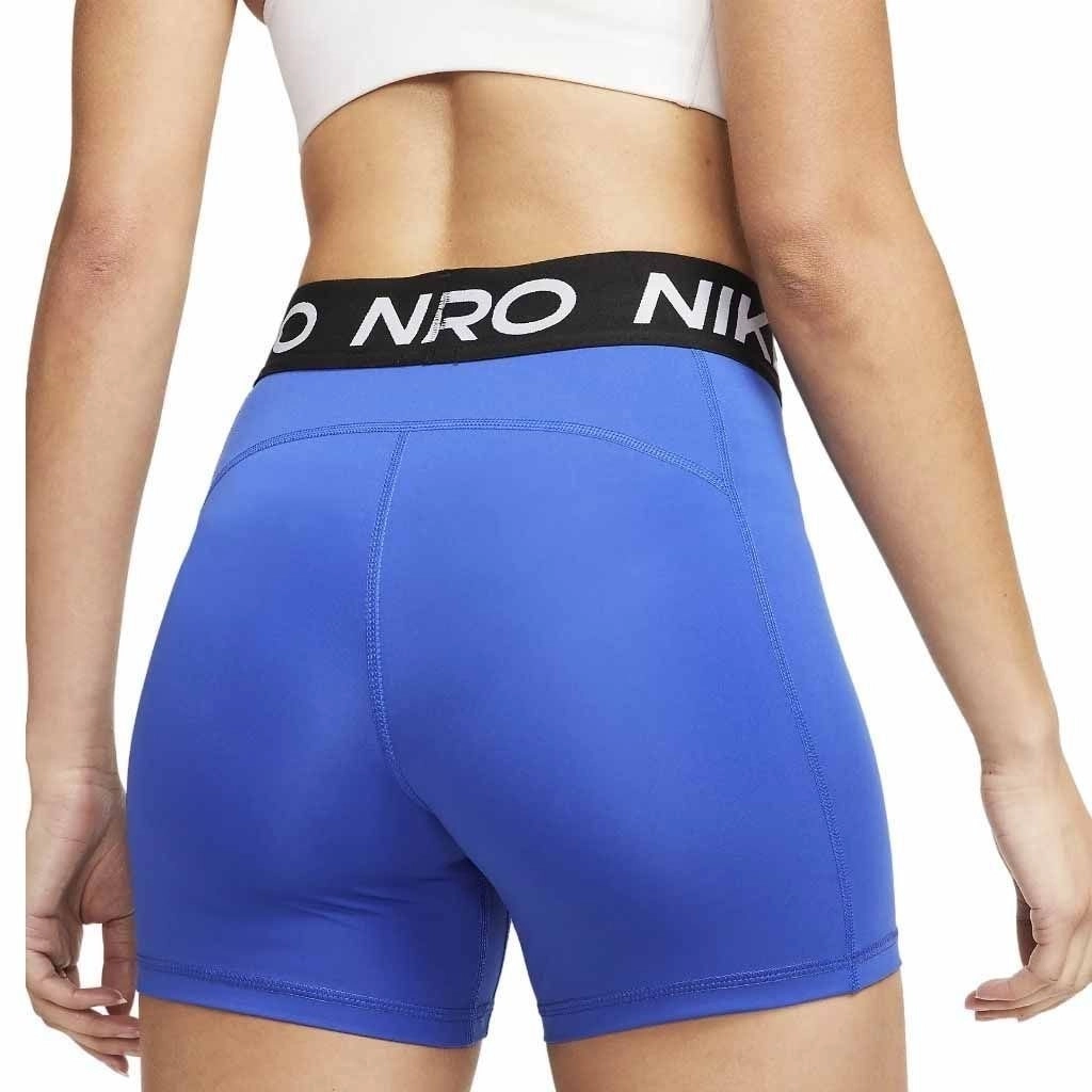 Calca Nike Pro 365 - feminino - azul e preto