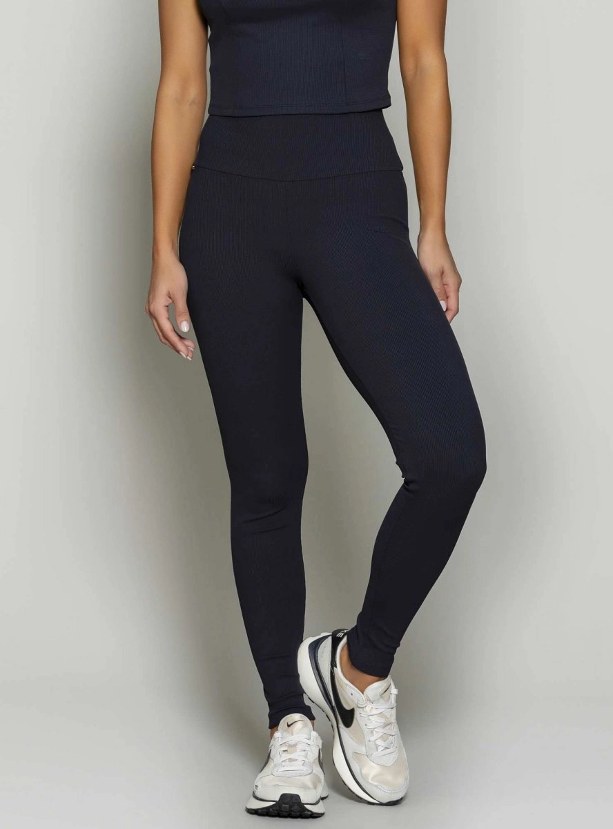 Calca Run More Com Bolso - feminino - preto