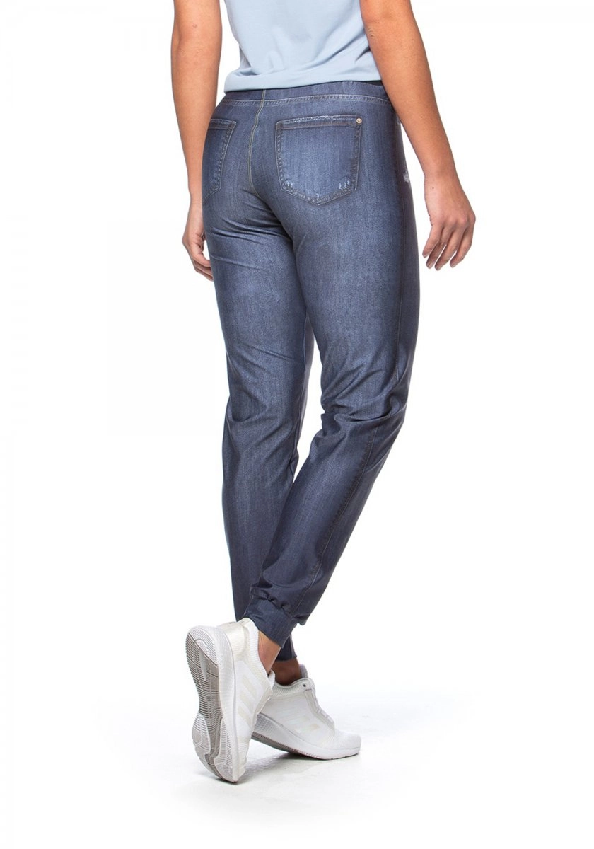 Calca Run More Jogger - feminino - azul