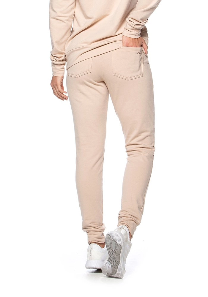 Calca Run More Jogger - feminino - bege