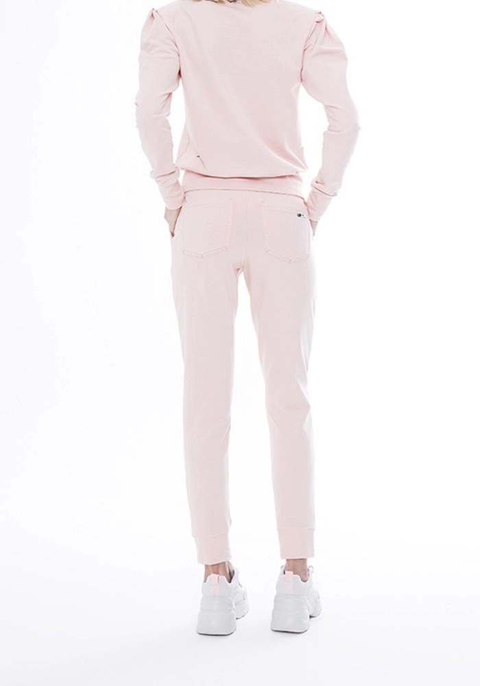 Calca Run More Jogger - feminino - rosa claro