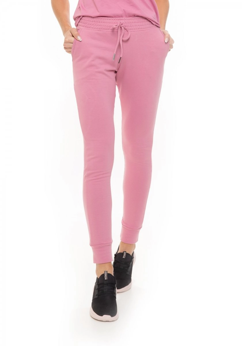 Calca Run More Jogger - feminino - rosa