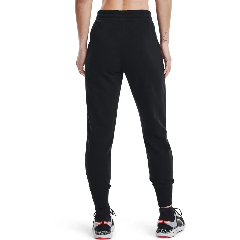 Calca Under Armour Rival Fleece Jogger - feminino - preto