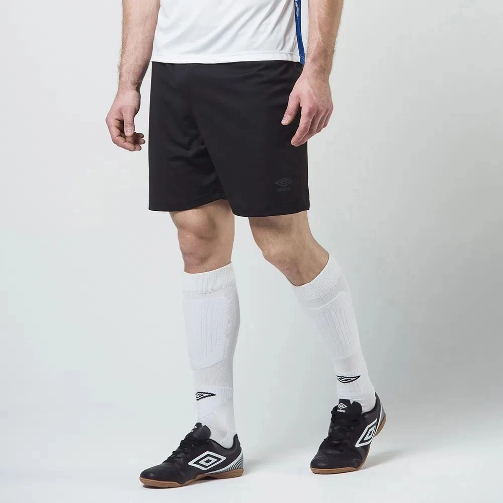 Calcao Umbro Twr Striker - masculino - preto-branco