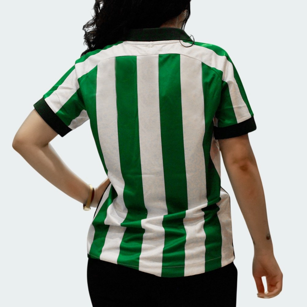 Camisa 19treze Juventude 2025/1 - feminino - branco e verde