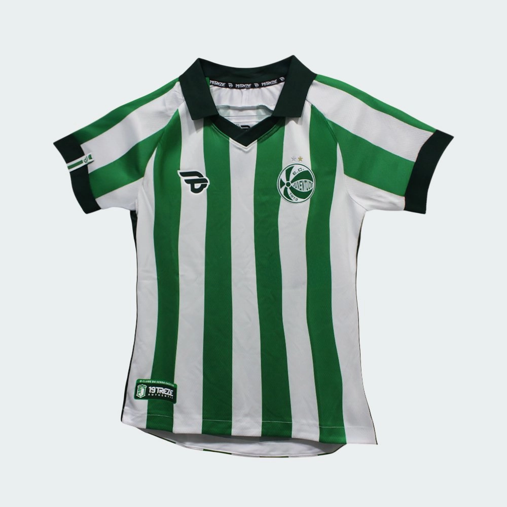 Camisa 19treze Juventude 2025/2 - feminino - branco e verde