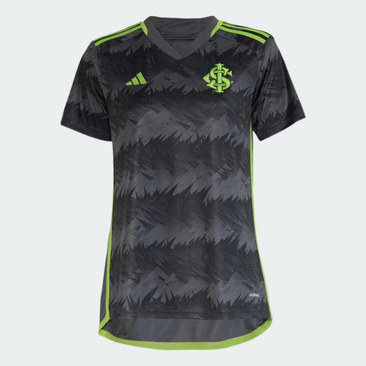 Camisa Adidas Inter Iii - feminino - preto e verde