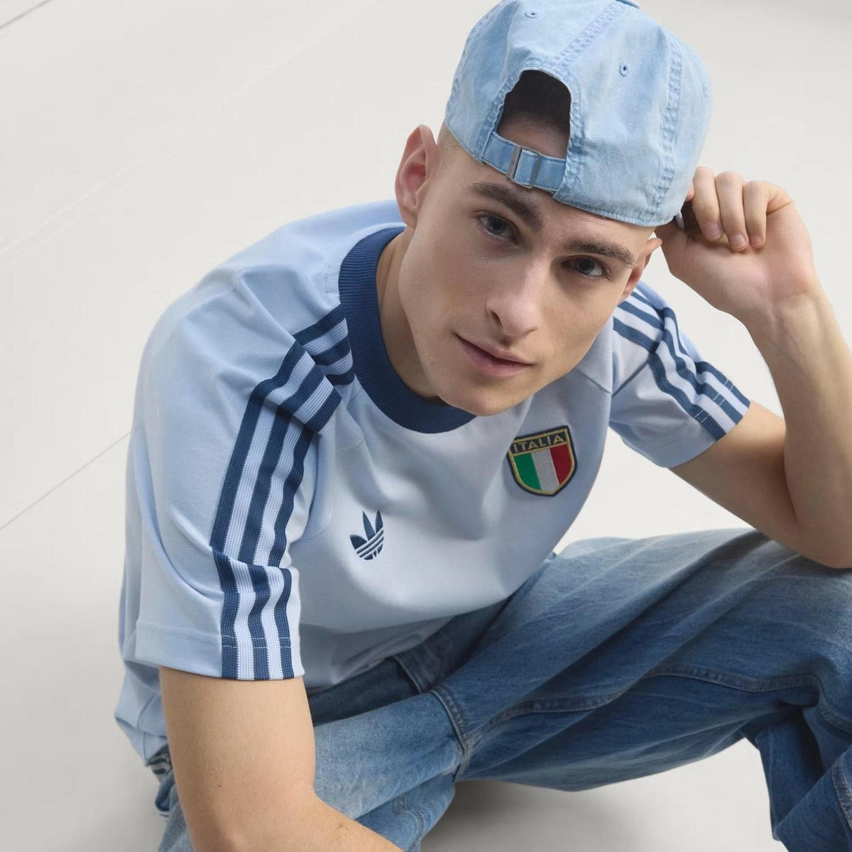 CAMISA ADIDAS ITALIA ORIGINALS