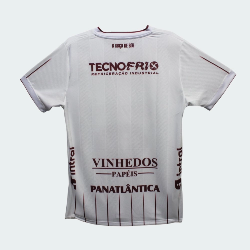 Camisa Bravo35 S.E.R Caxias Oficial - masculino - branco e bordo