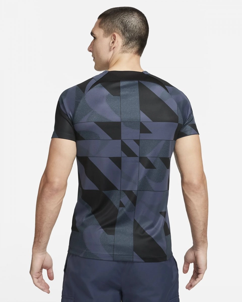 Camisa Nike Barcelona Pré-Jogo III - masculino - azul marinho e verde