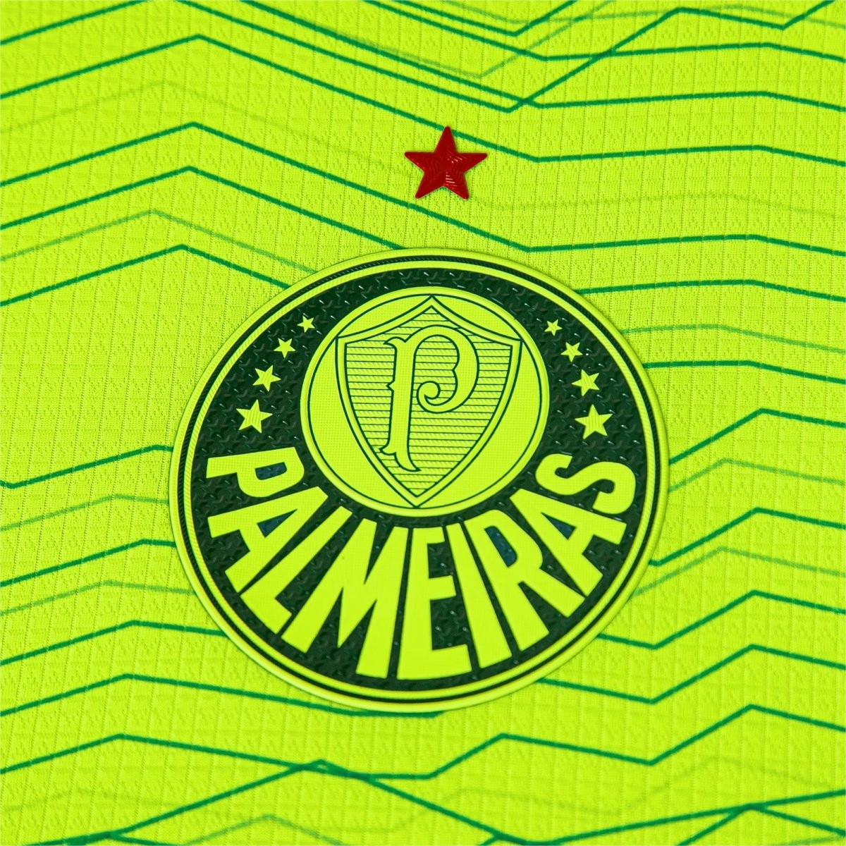 Camisa Puma Palmeiras Jogador 3 - masculino - verde limao e verde