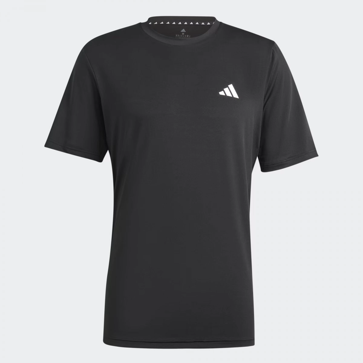 Camiseta Adidas Essentials Stretch - masculino - preto e branco