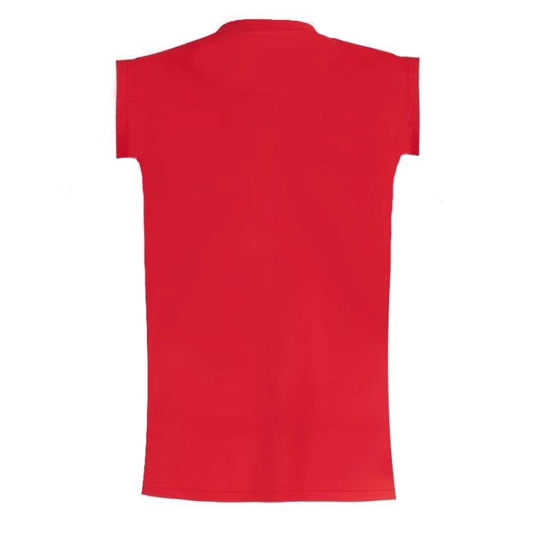 Camiseta Adidas Logo Linear - feminino - vermelho