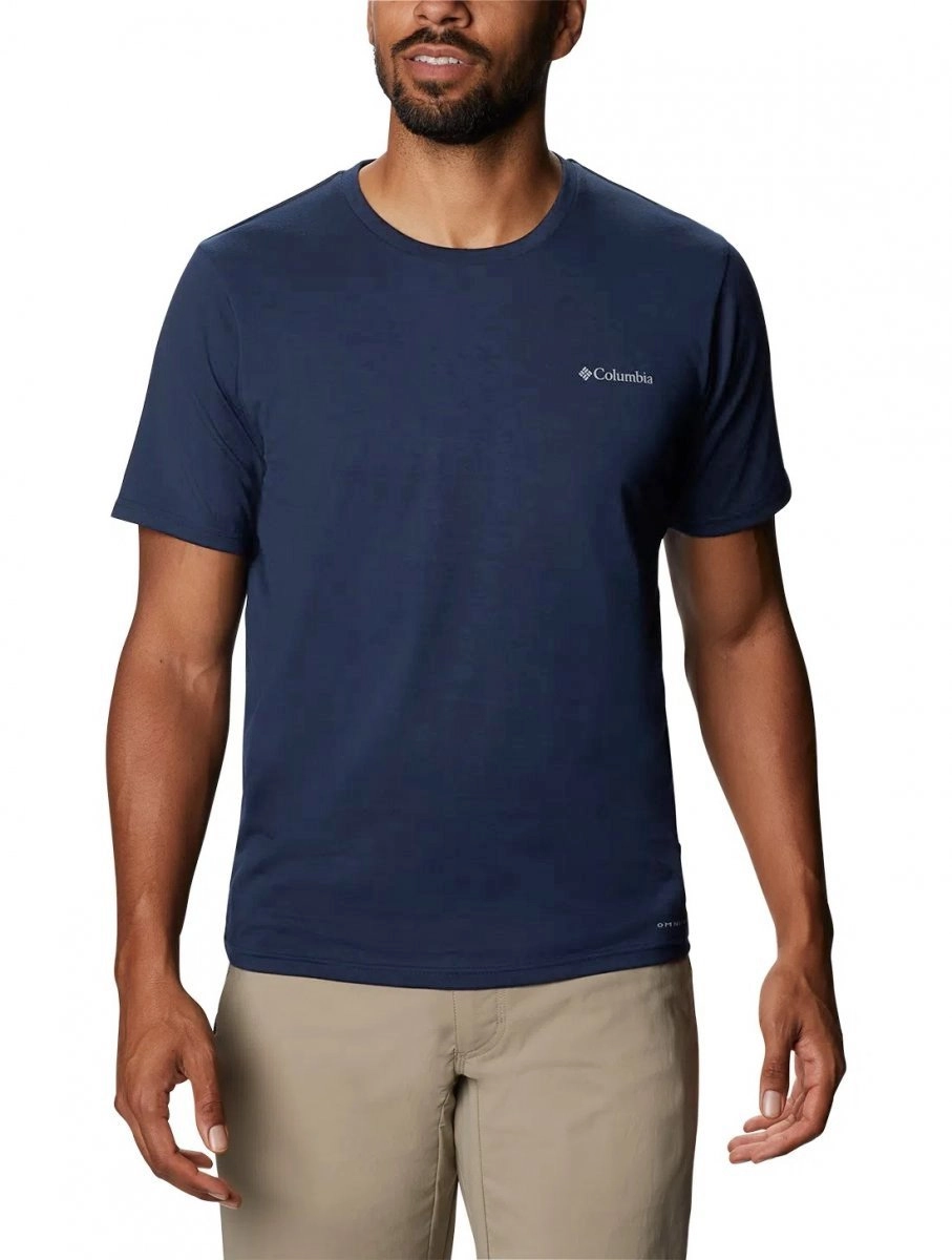 Camiseta Columbia Aurora II - masculino - azul marinho