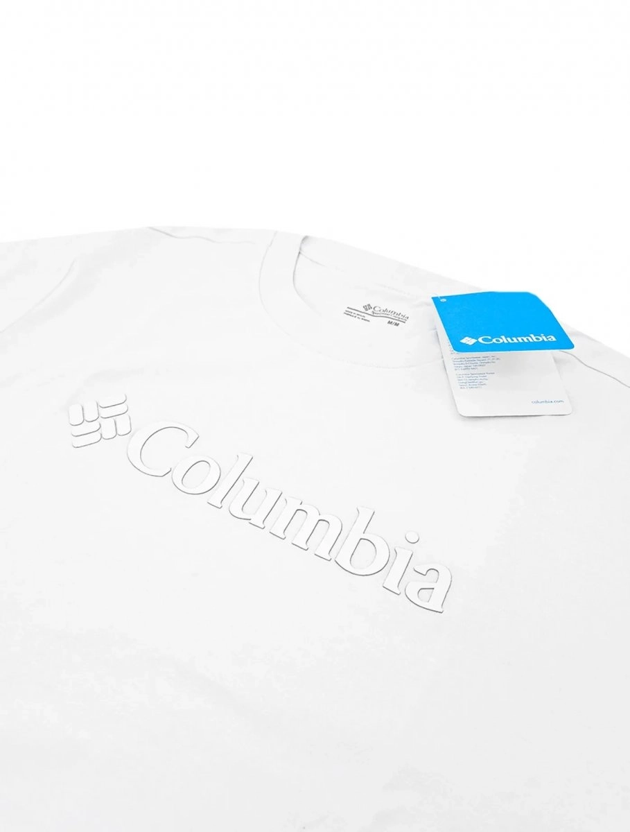 Camiseta Columbia Basic Logo Ii Branded - masculino - branco