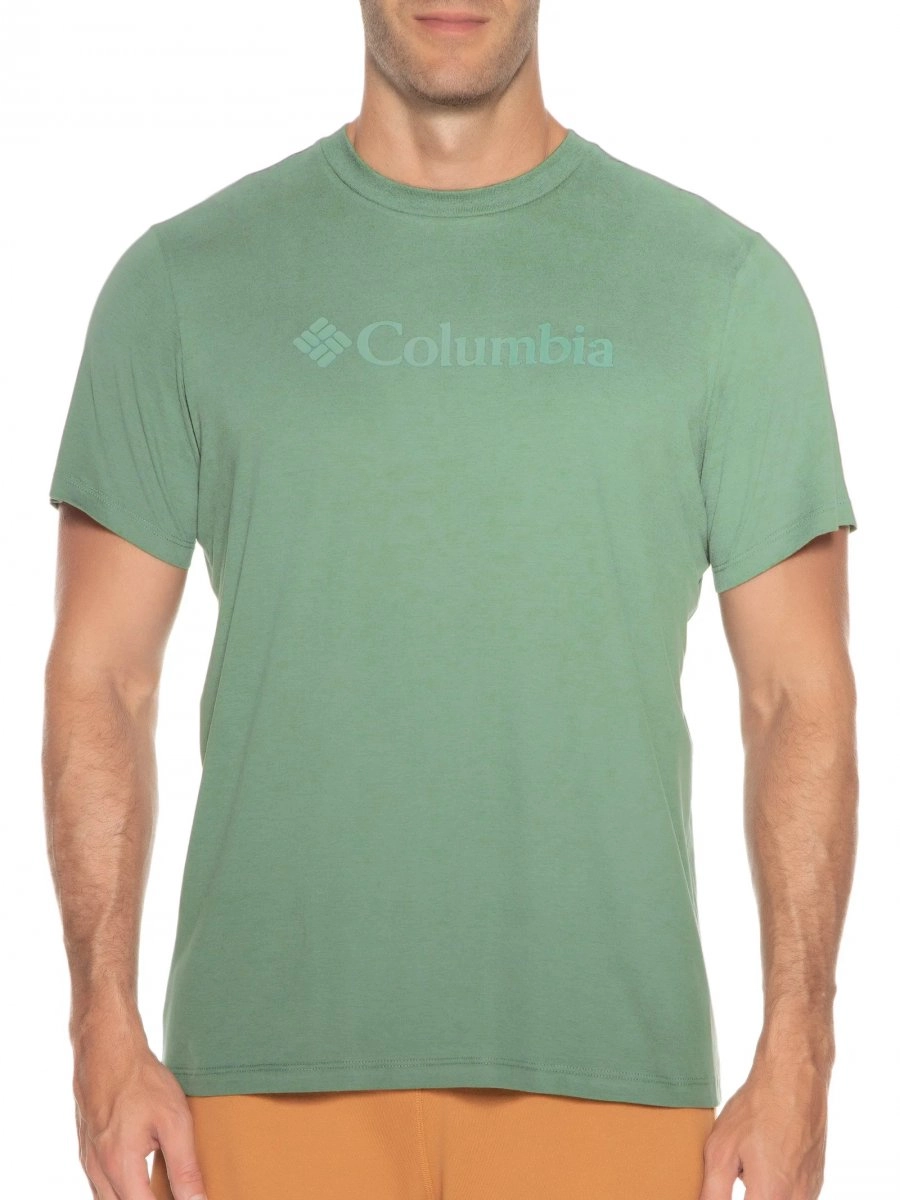Camiseta Columbia Basic Logo II Branded - masculino - verde