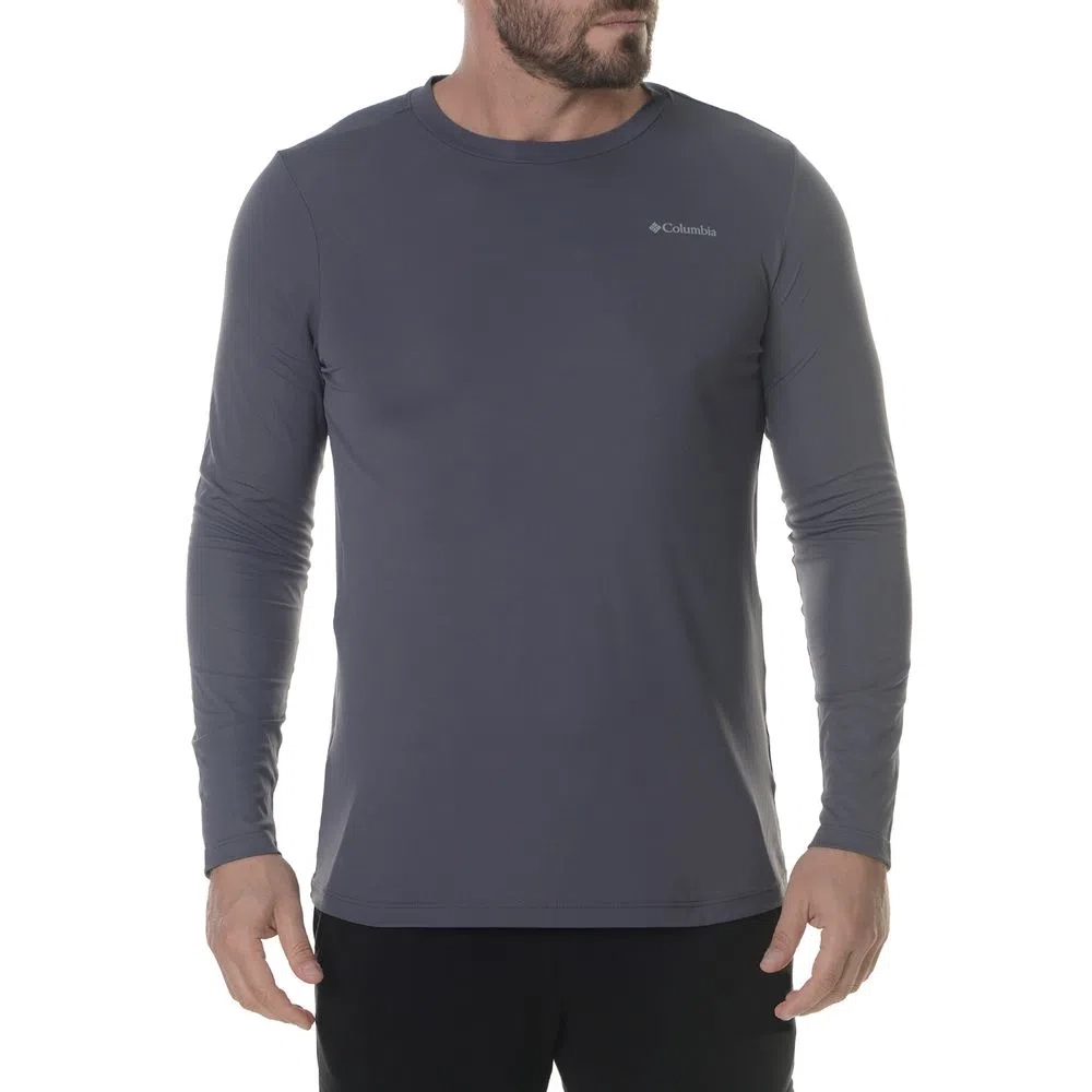 Camiseta Columbia Neblina - masculino - cinza