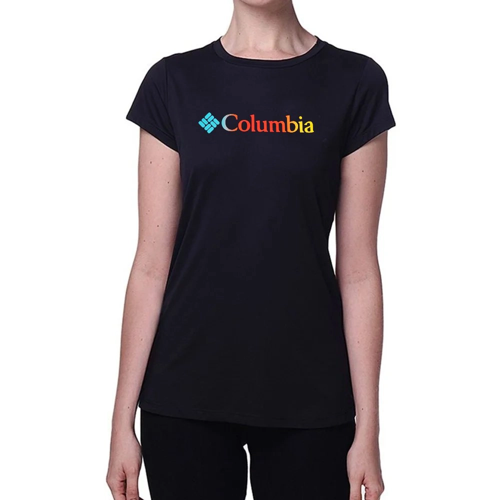 Camiseta Columbia Sun Trek Graphic Ii - feminino - preto
