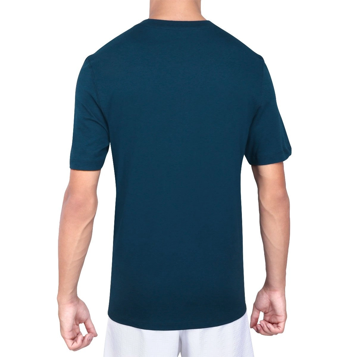 Camiseta Fila Beach Club - masculino - azul marinho e laranja