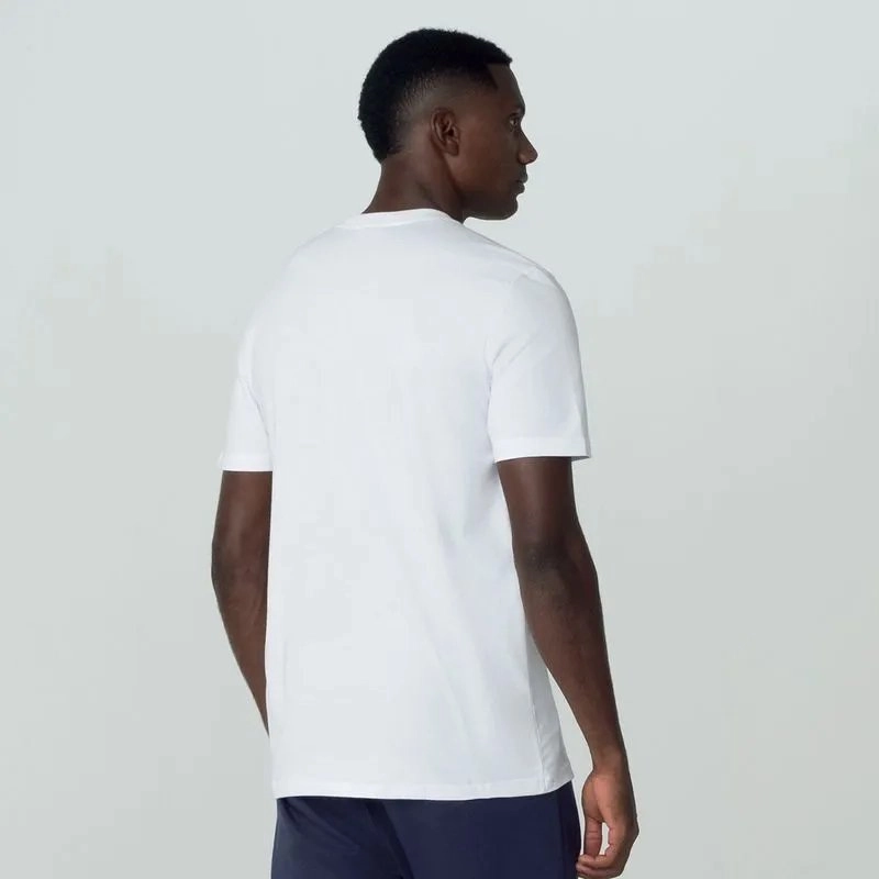 Camiseta Fila Regular Classic Outline - masculino - branco