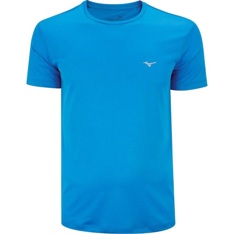 Camiseta Mizuno Nirvana - masculino - azul claro