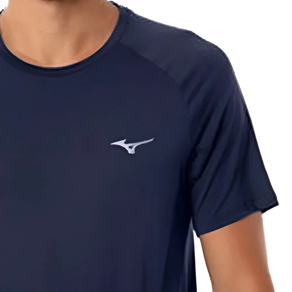 Camiseta Mizuno Nirvana - masculino - azul noite