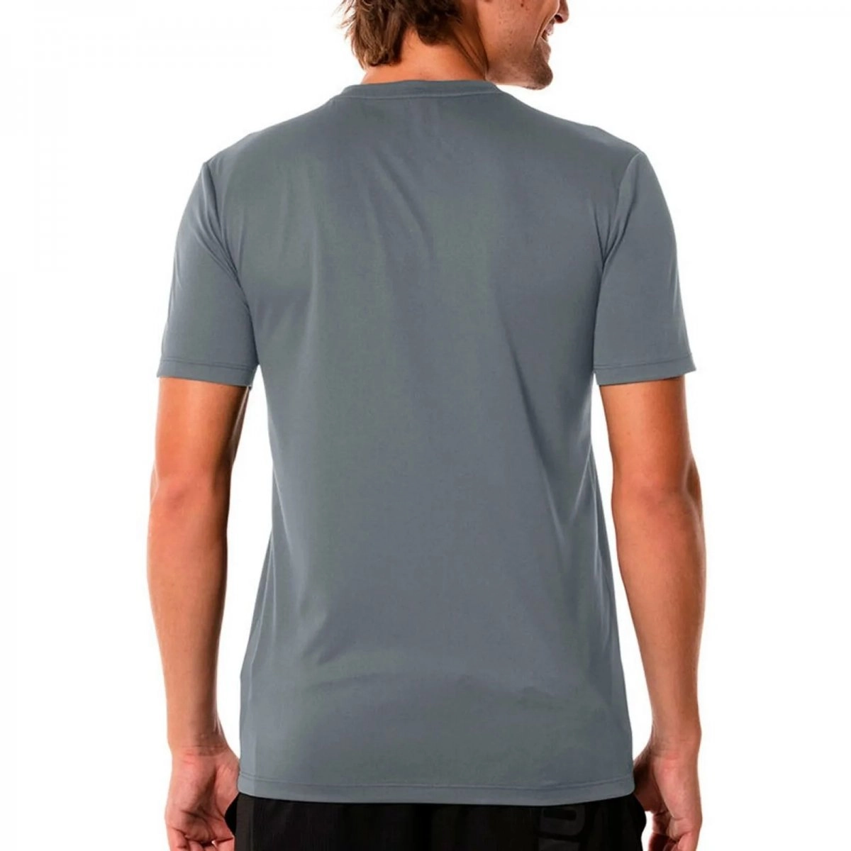 Camiseta Mizuno Nirvana - masculino - chumbo