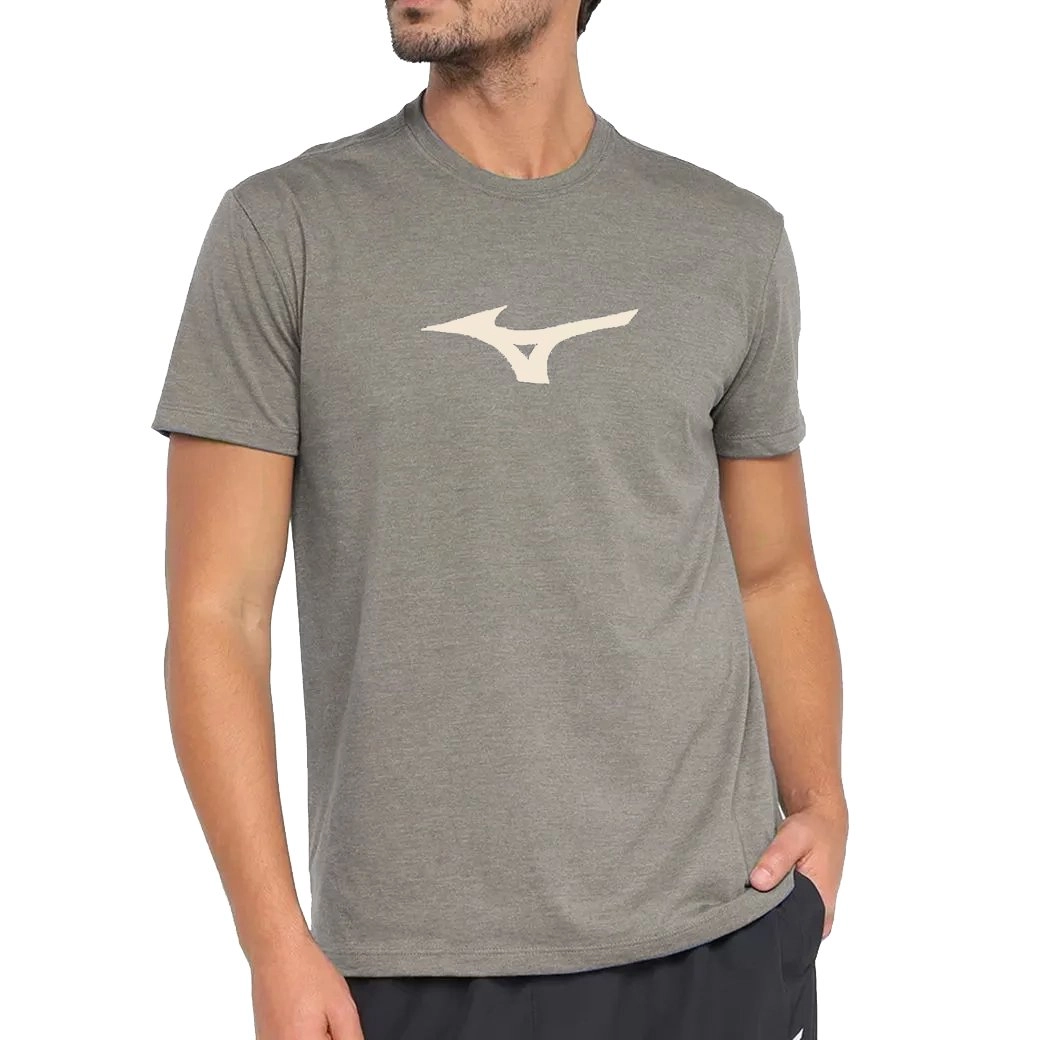 Camiseta Mizuno T Shirt - masculino - cinza