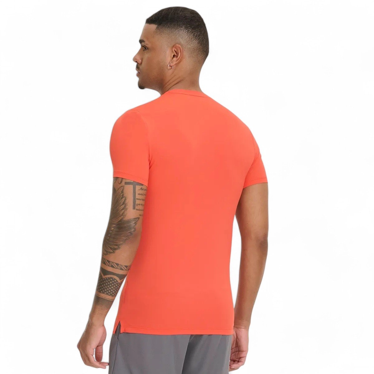 Camiseta New Balance Sport Essentials - masculino - laranja