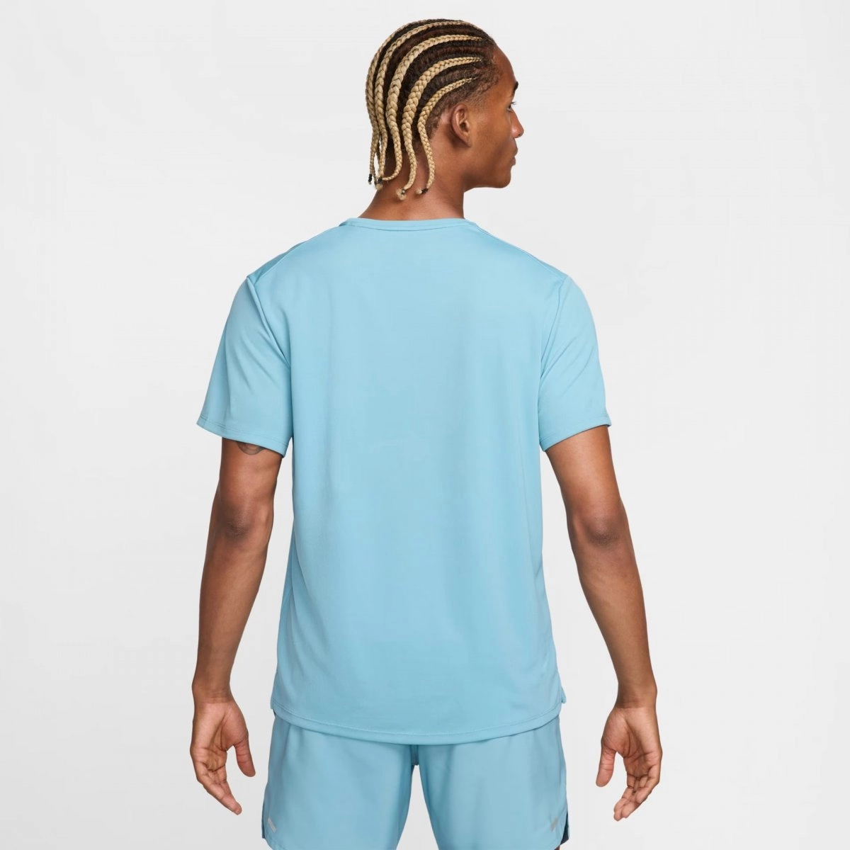 Camiseta Nike Df Uv Miller Ss - masculino - azul claro
