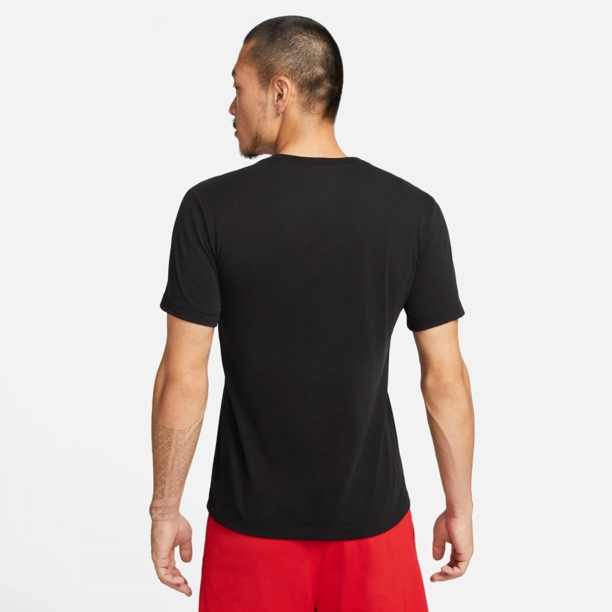 Camiseta Nike Dri-FIT Humor 1 - masculino - preto e vermelho
