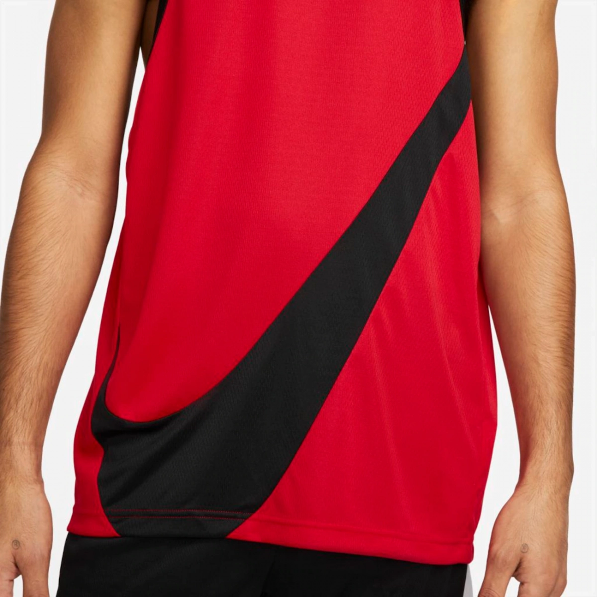 Camiseta Nike Dri-FIT - masculino - vermelho e preto